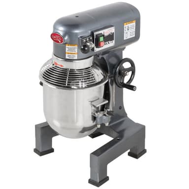10 Qt. Planetary Stand Mixer with Guard & Standard Accessories - 120V, 3/4 hp