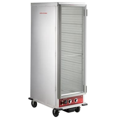 Full Size Insulated Heated Holding / Proofing Cabinet with Clear Door - 120V