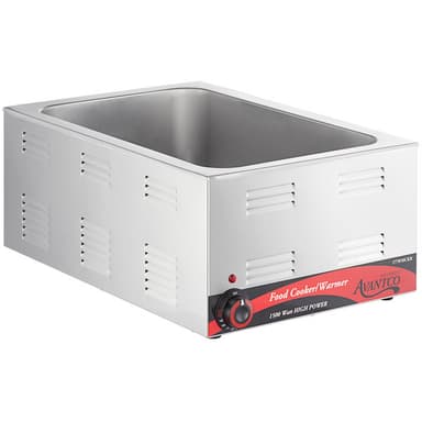12" x 20" Full Size Electric Countertop Food Warmer - 120V, 1500W