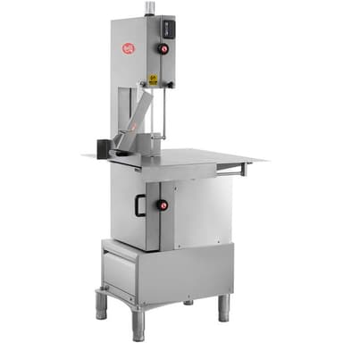 94" Blade Stainless Steel Floor Model Vertical Band Meat Saw - 3 hp, 220/240V, 3 Phase