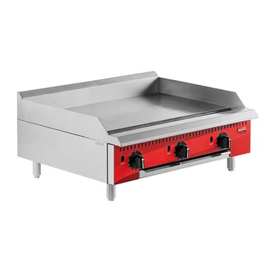 Chef Series  36" Countertop Gas Griddle with Thermostatic Controls - 105,000 BTU