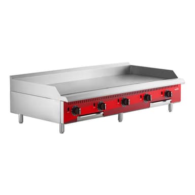 Chef Series  60" Countertop Gas Griddle with Thermostatic Controls - 175,000 BTU