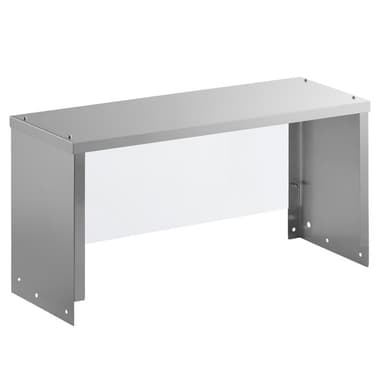 29" Overshelf with Sneeze Guard for STE-2S, STE-2SG, STE-2MG, and STE-2M