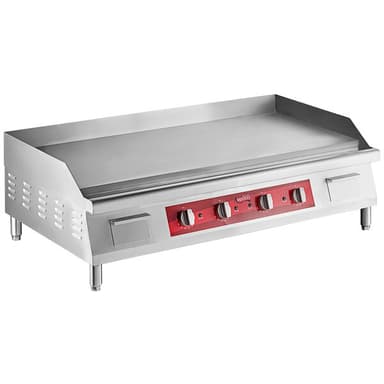 48" Electric Countertop Griddle - 208/240V, 10482W-14000W