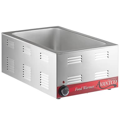 12" x 20" Full Size Electric Countertop Food Warmer - 120V, 1,200W