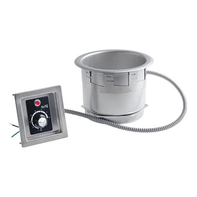 7 Qt. Top Mount Drop-In Hot Soup Well Warmer- 120V, 800W