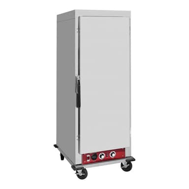 Full Size Insulated Heated Holding / Proofing Cabinet with Solid Stainless Steel Door - 120V