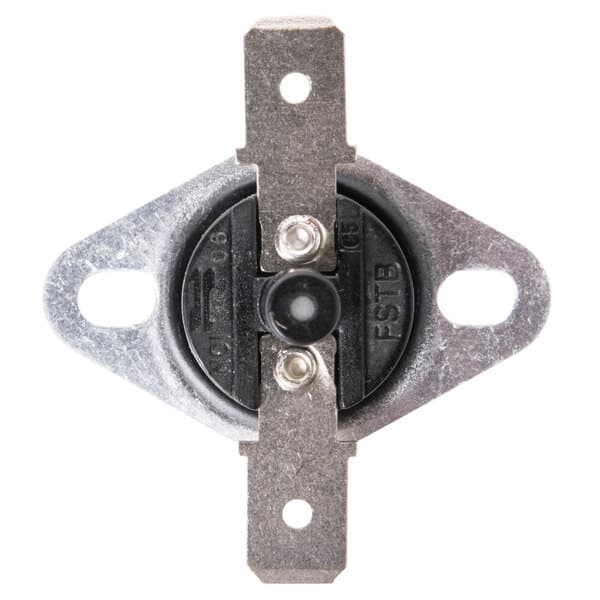 A close-up of an Avantco manual thermostat for a coffee machine.