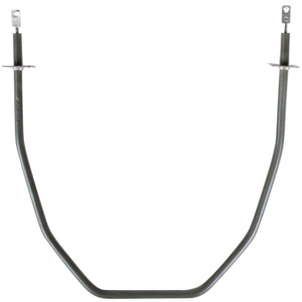 An Avantco inner heating element with two metal bars and two screws.
