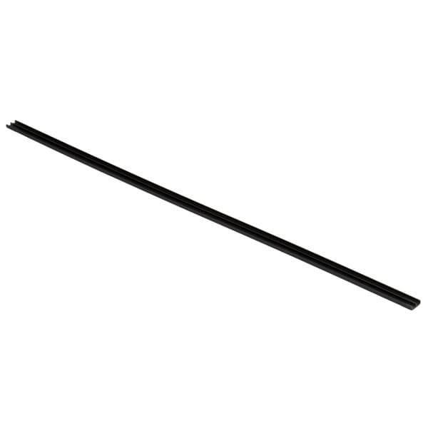 A black metal rod with a long handle.