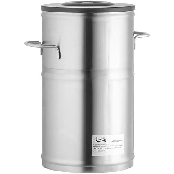 a large stainless steel pot
