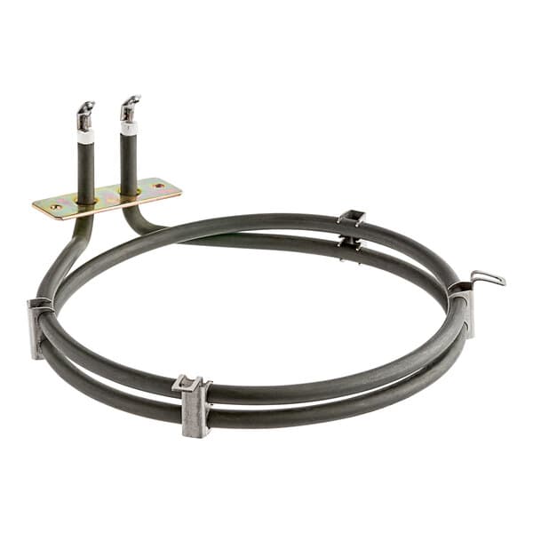 An Avantco heating element for a convection oven with metal parts.