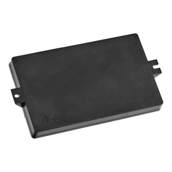 A rectangular black power board for the Avantco CMAD Series.