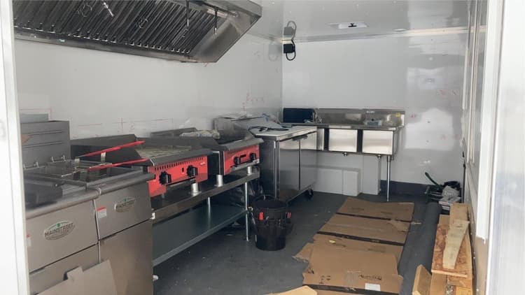 Charbroiler fits perfectly on the table I also bought from Webstaurant. I think this will be a great way to cook in this food truck I am building right now!