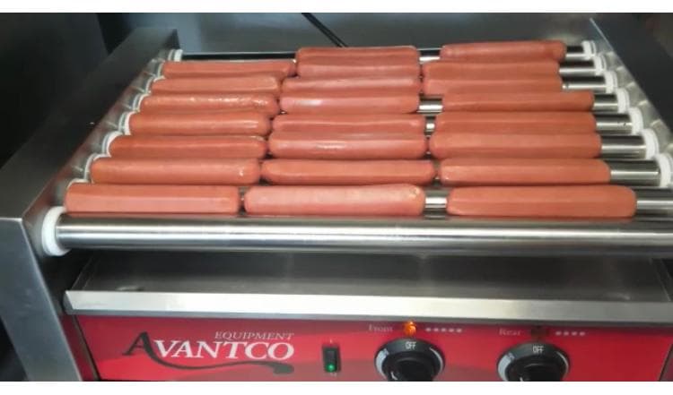 Having this hotdog roller makes my job so much easier. Does not have to put it on the grill individually and it keeps them golden and warm. Would definitely recommend it.