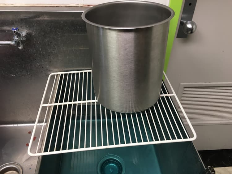 11 quart stainless steel Blaine Marie pot