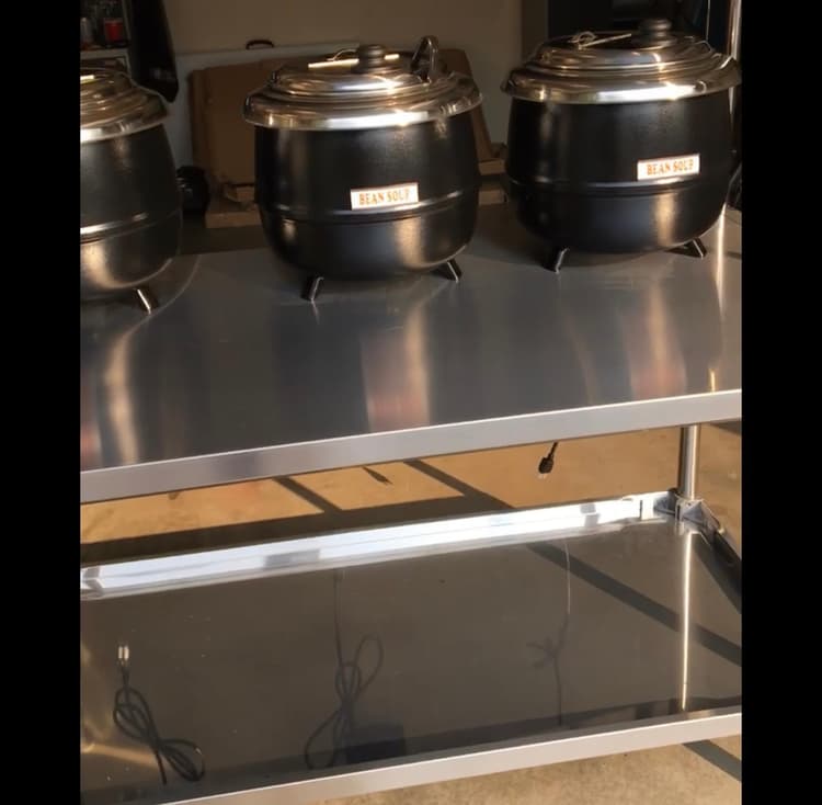 These are very big so make sure you measure as diameter as well as height because lids opens upward. Be careful with shelves.