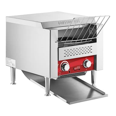 Commercial 10" Wide Conveyor Toaster with 3" Opening - 120V, 1750W - 300 Slices per Hour