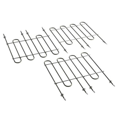 Equipment Replacement Heating Element for Double Deck Countertop Pizza Oven - 3/Pack