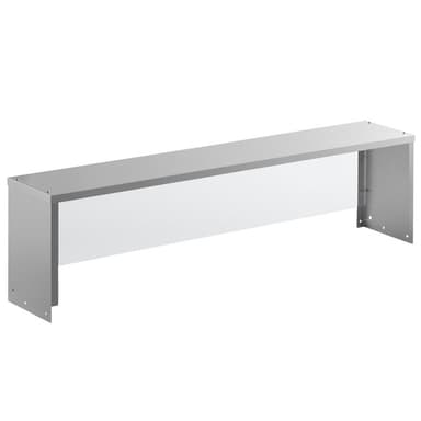 57" Overshelf with Sneeze Guard for Select   Units