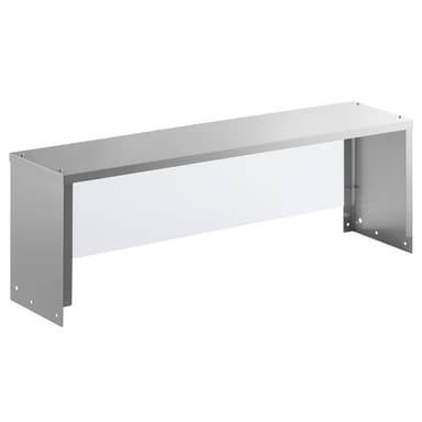 43" Overshelf with Sneeze Guard for STE-3S, STE-3SG, STE-3MG, and STE-3M