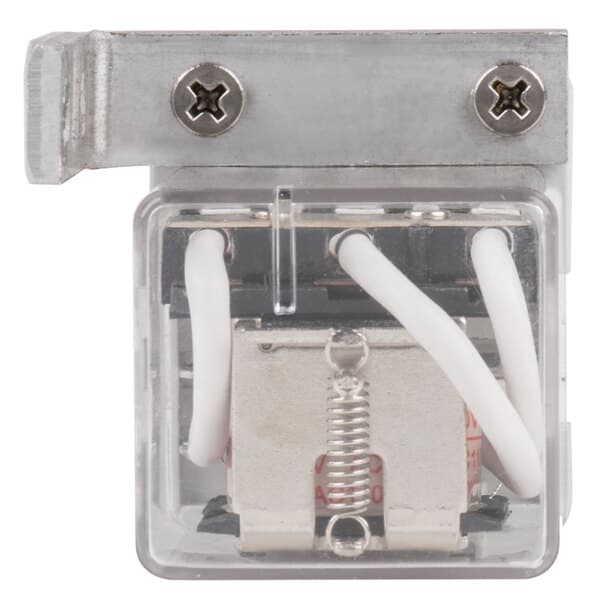 An Avantco replacement relay for a meat slicer.