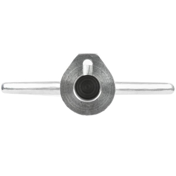 A close-up of an Avantco cast aluminum flat beater.