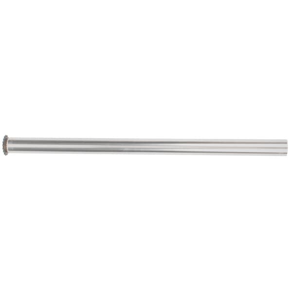 An Avantco stainless steel replacement roller for a hot dog roller grill.