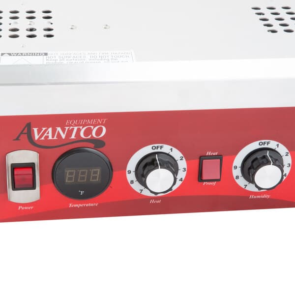 An Avantco holding / proofing control drawer assembly with a digital display.