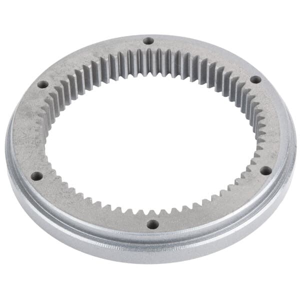 An Avantco turning plate gear with a hole in the center.