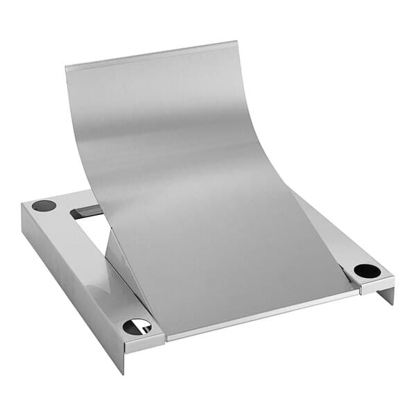 An Avantco stainless steel commercial conveyor toaster on a counter.