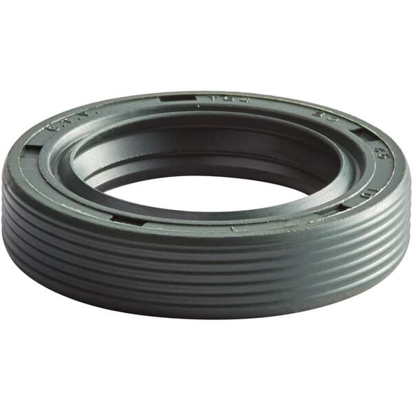 a black rubber ring with a white background