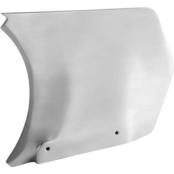 An Avantco metal gauge plate with holes.