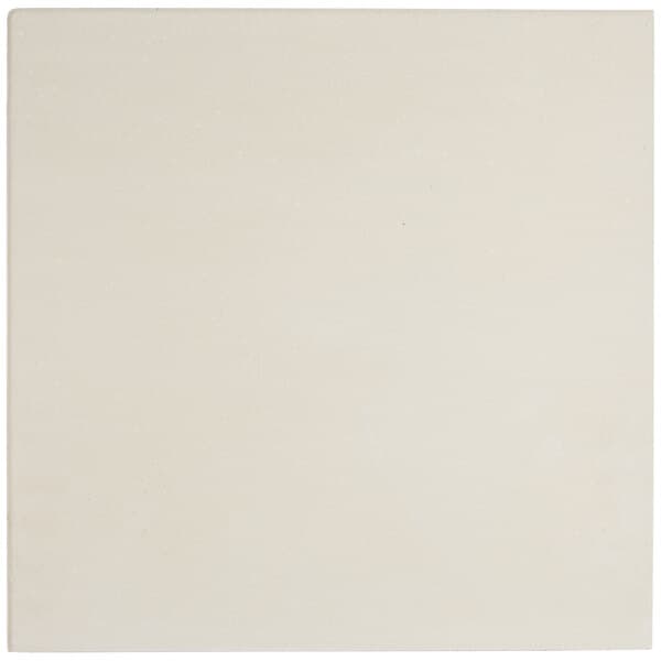 An 18" x 18" white square object with a black border.