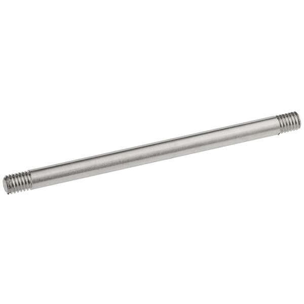 An Avantco Rotating Shaft for MT64 Meat Tenderizers, a long stainless steel rod.