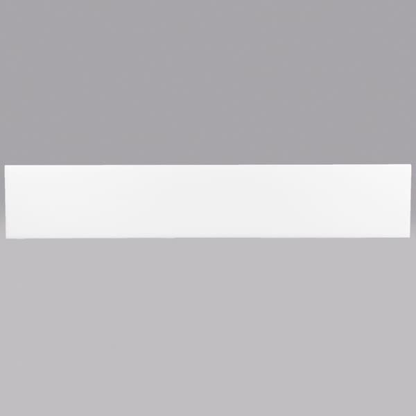 A white rectangular object with a black border.