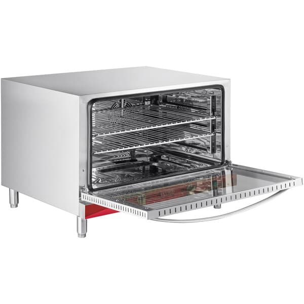 a close-up of a toaster oven