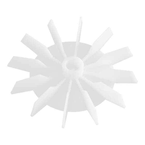 The white plastic fan blade for an Avantco MX20 Series mixer.