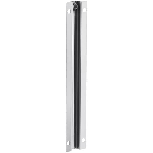 A metal bar with screws used to mount a Avantco CHSME cheesemelter.