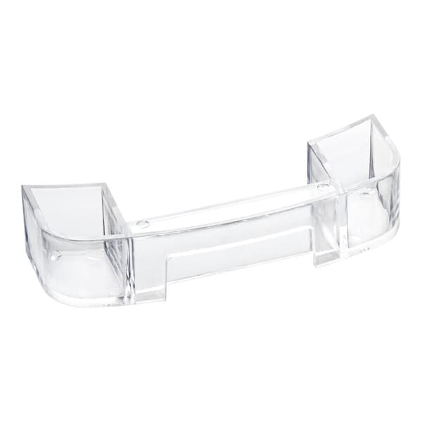 An Avantco condensation collector with two clear plastic compartments.