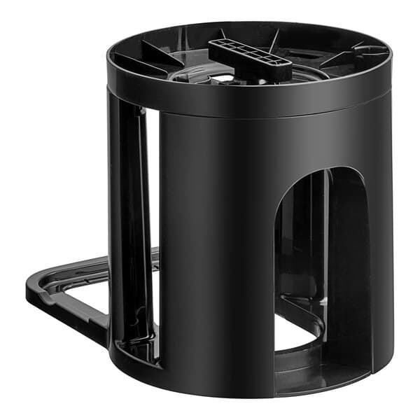 An Avantco base stand for a coffee machine on a table outdoors.