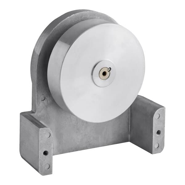 A metal pulley assembly designed for use with Avantco PPF40 and PPC22 equipment.