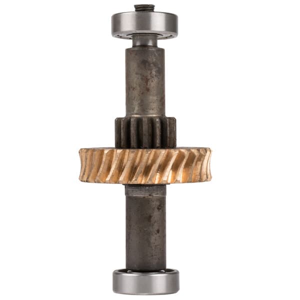 A metal worm gear for an Avantco mixer.