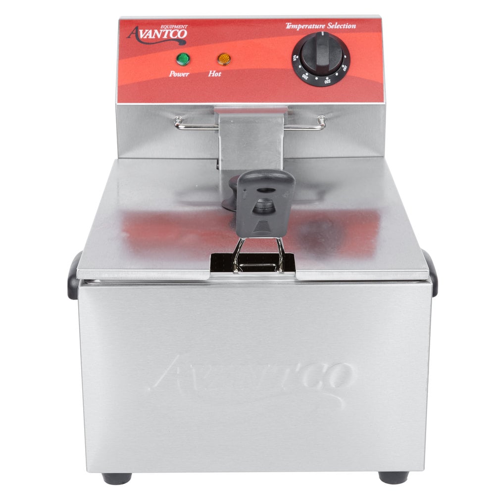 Avantco CER-400 4-Burner Solid French-Style Countertop Electric Range - 208/240V, 5,400/7,000W