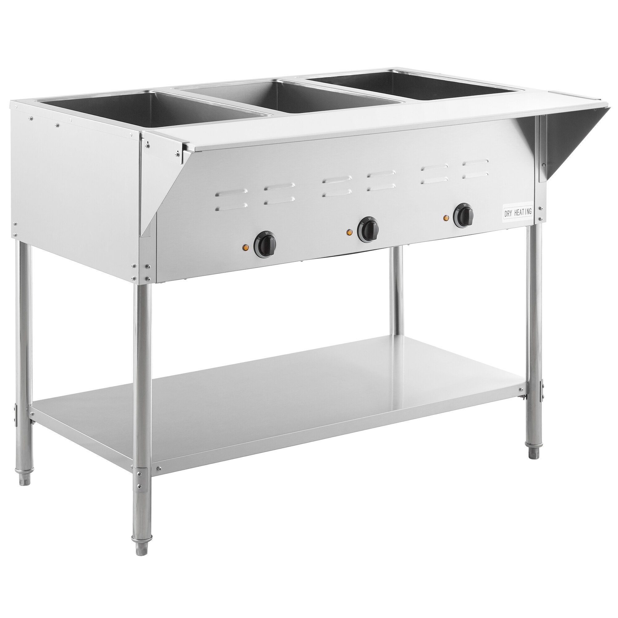 Avantco 177EBS102 Double Burner Solid Top Portable Electric Hot Plate -  1,800W, 120V